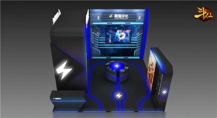 蓝色未来科技风 雷霆游戏CJ展台效果首曝光