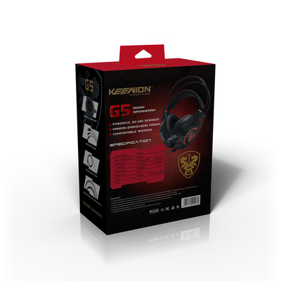 游戏耳机包装设计 打造沉浸式开箱体验